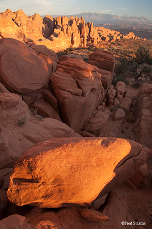 Fiery Furnace at Sunset