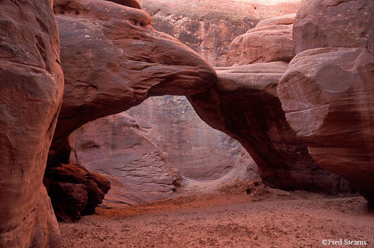 Arches NP Sand Dune Arch