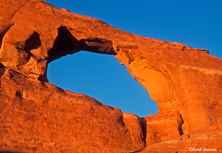 Skyline Arch at Sunset