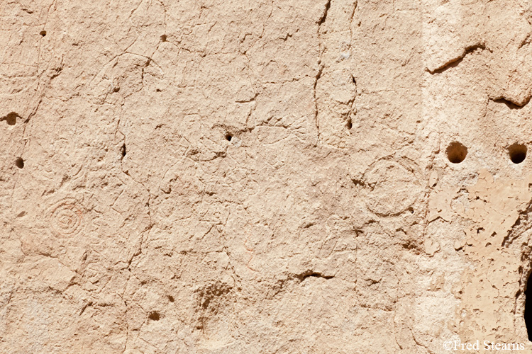 Bandelier National Monument Long House Petroglyphs