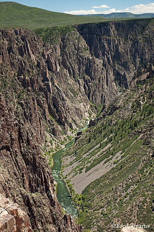 Black Canyon of the Gunnison NP Pulpit Rock Overlook