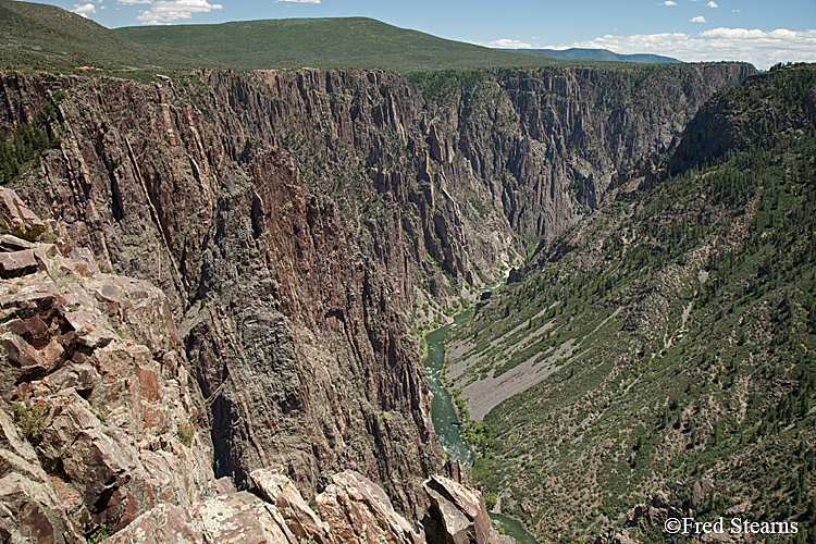 Black Canyon of the Gunnison NP Pulpit Rock Overlook