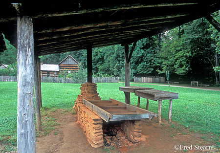 GSMNP Mountain Farm Museum Sorghum Molasses Cooker