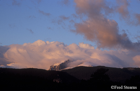 Rocky Mountain NP Dawn over Hallett Peak