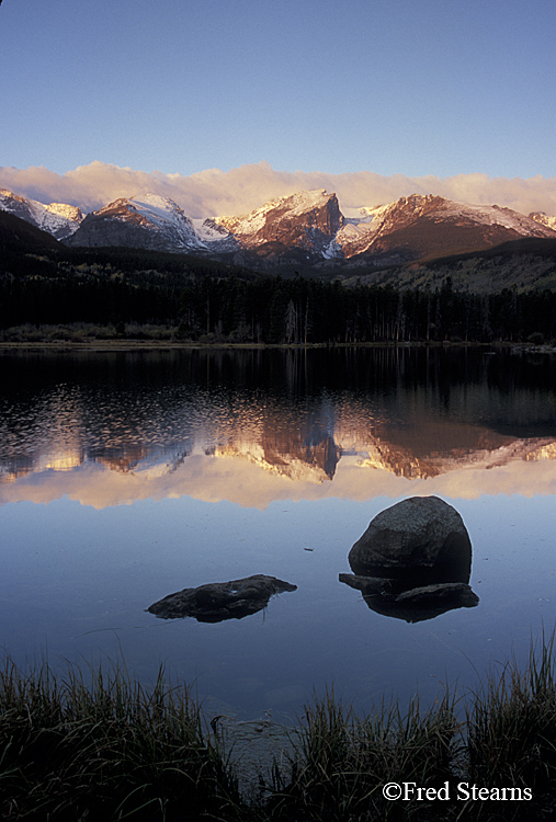 Rocky Mountain NP Sprague Lake Reflection