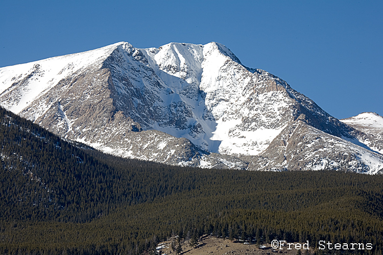 Rocky Mountain NP Moraine Park Ypsilon Mountain