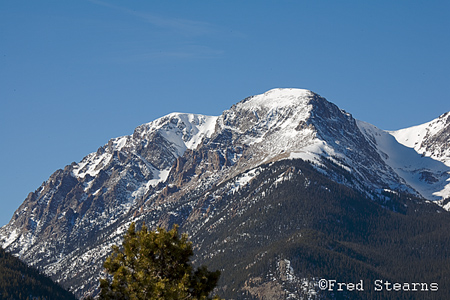 Rocky Mountain NP Sprague Lake Offshore Rock