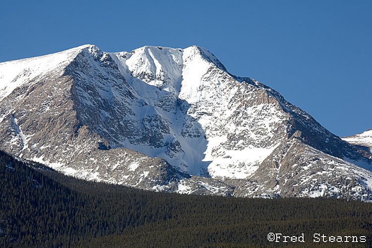 Rocky Mountain NP Moraine Park Ypsilon Mountain