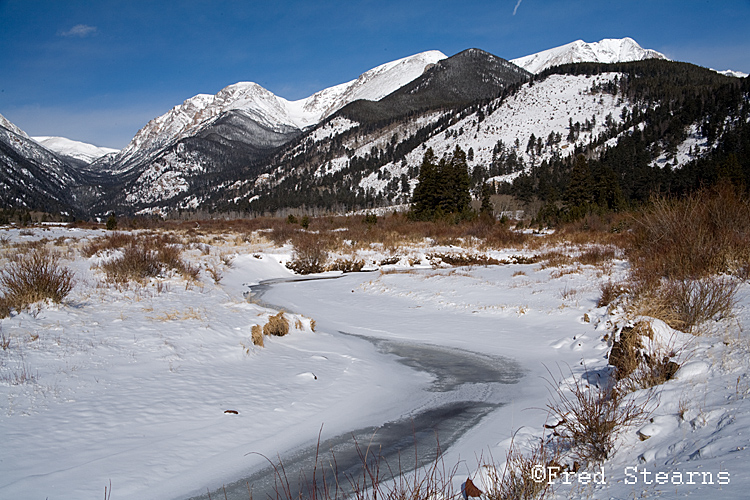 Rocky Mountain NP Moraine Park Ypsilon Mountain