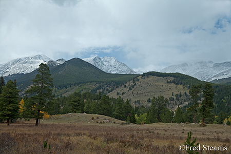 Rocky Mountain NP Sprague Lake Offshore Rock