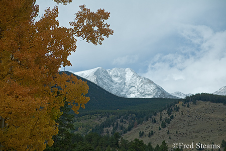 Rocky Mountain NP Sprague Lake Offshore Rock