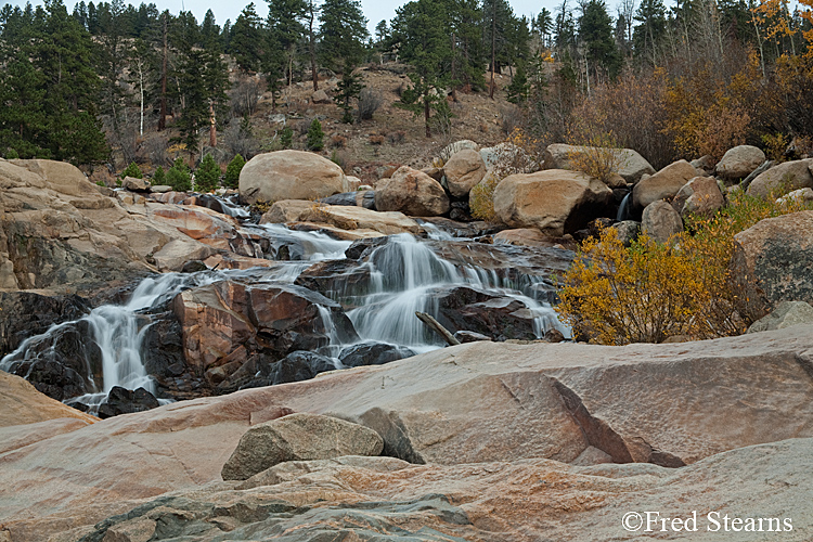 Rocky Mountain NP Horseshoe Park Falls Roaring River