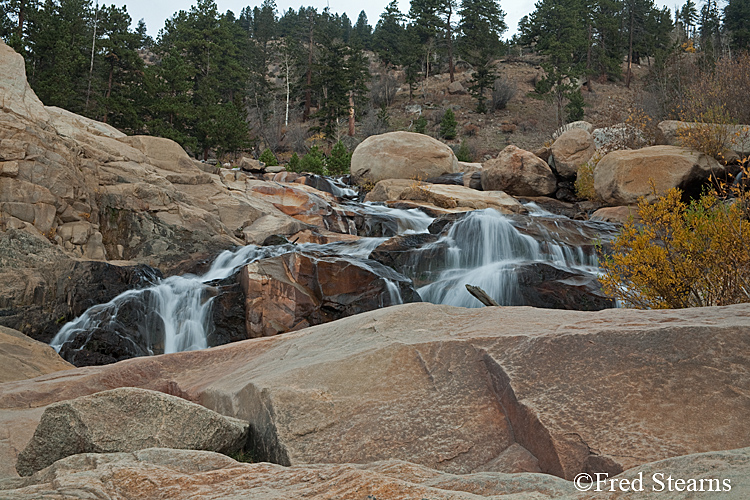 Rocky Mountain NP Horseshoe Park Falls Roaring River