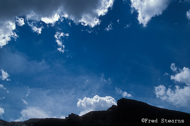 Rocky Mountain NP Clouds over Desolation Peaks