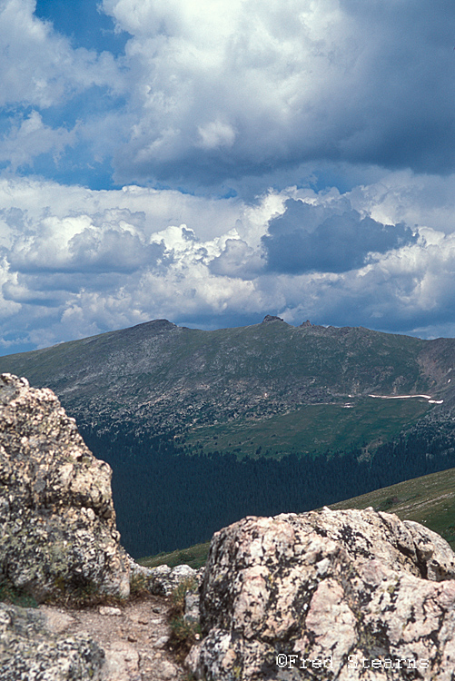 Rocky Mountain NP Clouds over Desolation Peaks