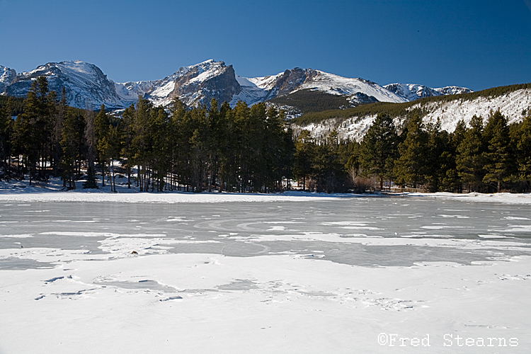 Rocky Mountain NP Sprague Lake Hallett Peak