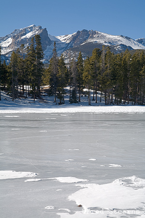 Rocky Mountain NP Sprague Lake Hallett Peak Flattop