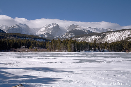 Rocky Mountain NP Sprague Lake Otis Peak Hallett Peak Flattop