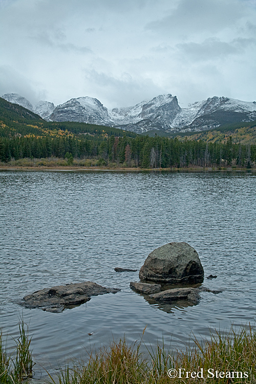 Rocky Mountain NP Sprague Lake Otis Peak Hallett Peak Flattop