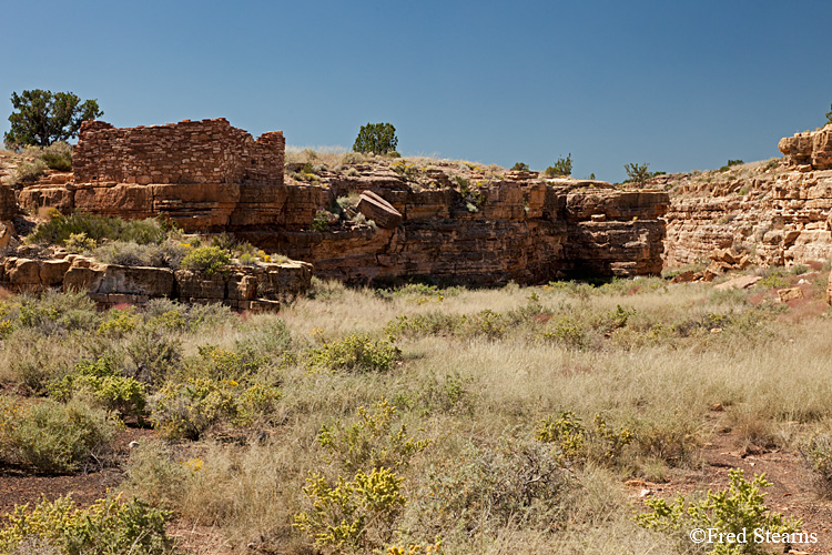 Wupatki National Monument Box Canyon Dwellings