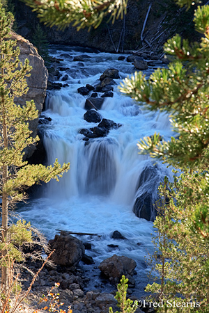 Yellowstone NP Firehole River Canyon