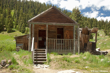 Animas Forks Ghost Town Uncompahgre National Forest Silverton Colorado