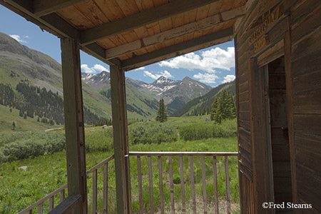 Animas Forks Ghost Town Uncompahgre National Forest Silverton Colorado