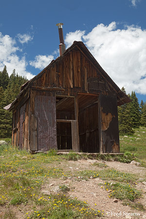 Animas Forks Ghost Town Uncompahgre National Forest Silverton Colorado