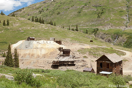 Animas Forks Ghost Town Uncompahgre National Forest Silverton Colorado