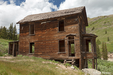 Animas Forks Ghost Town Uncompahgre National Forest Silverton Colorado