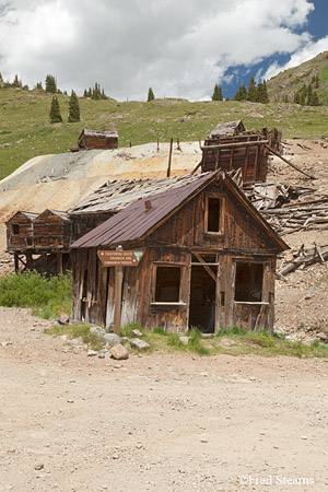 Animas Forks Ghost Town Uncompahgre National Forest Silverton Colorado