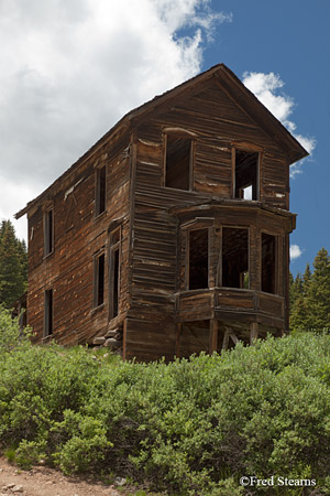 Animas Forks Ghost Town Uncompahgre National Forest Silverton Colorado