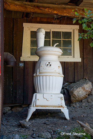 Bald Pate Inn Old White Stove