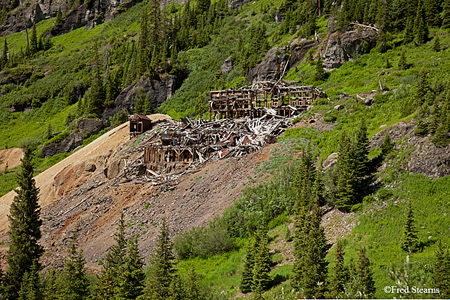 Revenue Mine Uncompahgre National Forest Ouray Colorado