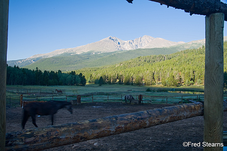 Rocky Mountain NP Wind River Ranch Corral