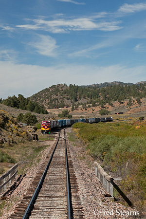 Rio Grande Scenic Railroad Diesel Electric Engine 1100