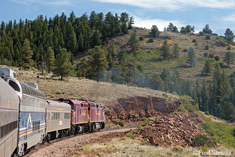 Rio Grande Scenic Railroad Diesel Electric Engines 227 and 459