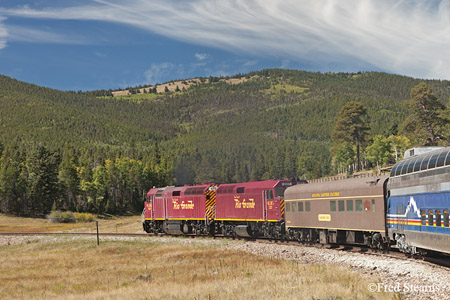 Rio Grande Scenic Railroad Diesel Electric Engines 227 and 459