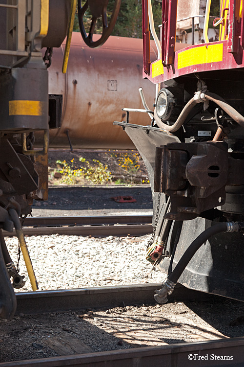 Rio Grande Scenic Railroad Coupling Engine 459 Fir Station 