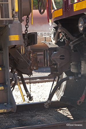 Rio Grande Scenic Railroad Coupling Engine 459 Fir Station 