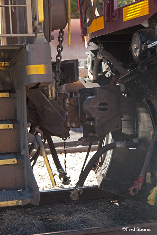 Rio Grande Scenic Railroad Coupling Engine 459 Fir Station 