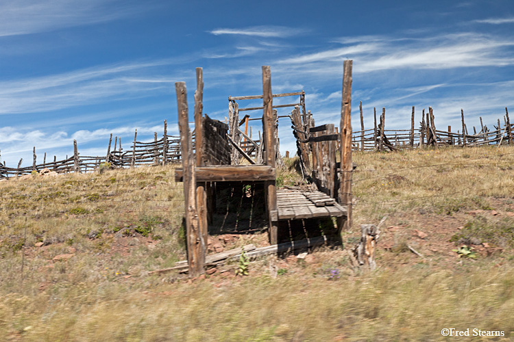 Rio Grande Scenic Railroad  Cattle Loading Chute