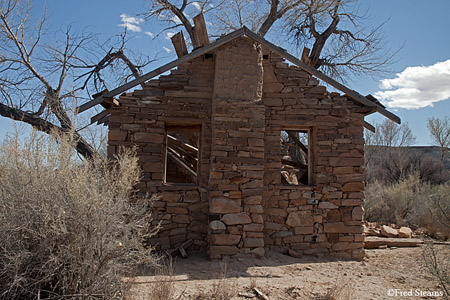 Abandoned Farm House Hanksville Utah