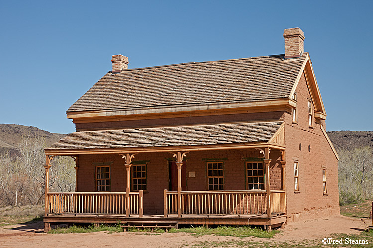 Grafton Ghost Town Alonzo H Russell House