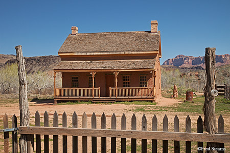 Grafton Ghost Town Alonzo H Russell House