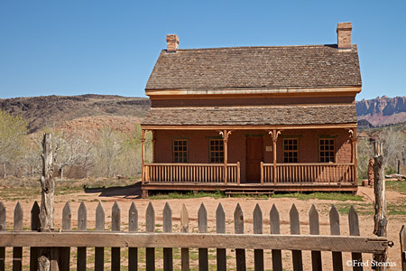 Grafton Ghost Town Alonzo H Russell House