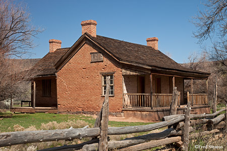 Grafton Ghost Town John and Ellen Wood Home