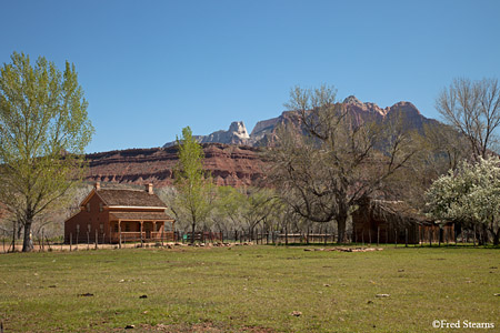 Grafton Ghost Town Alonzo H Russell House Louisa Marie Russell House