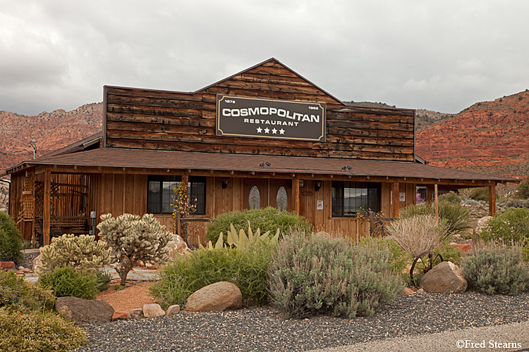 Silver Reef Ghost Town Cosmopolitan Restaurant