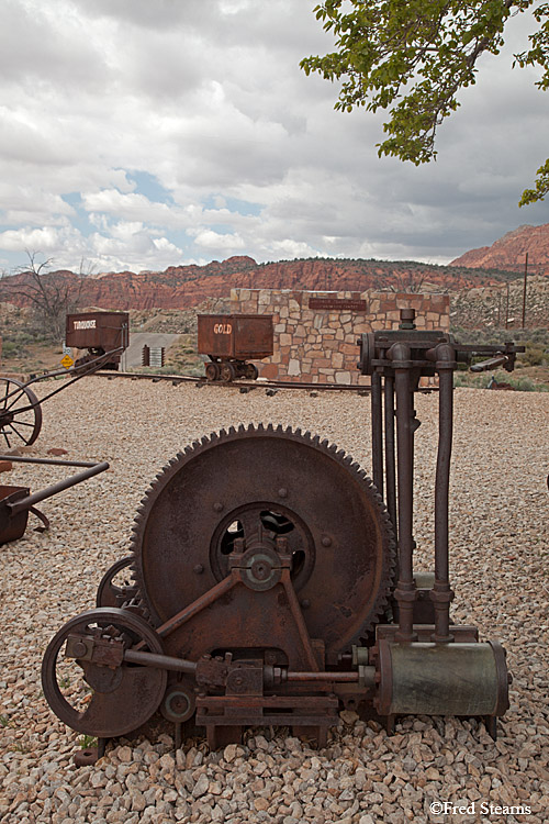 Silver Reef Ghost Town Mining Trams Motor Driven Gear